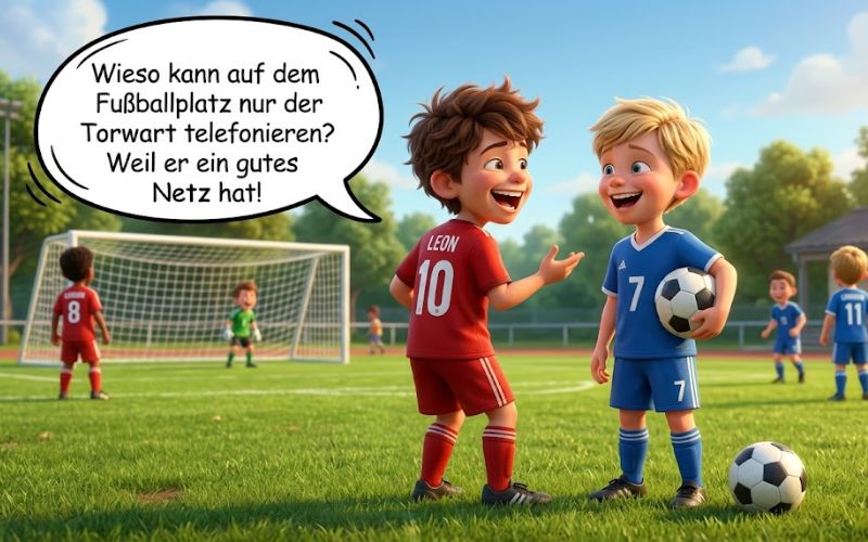 Die besten Fußballwitze