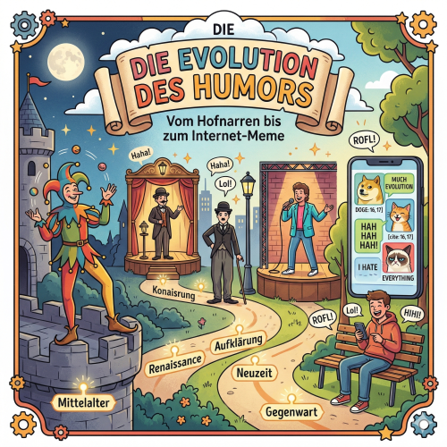 Die Evolution des Humors