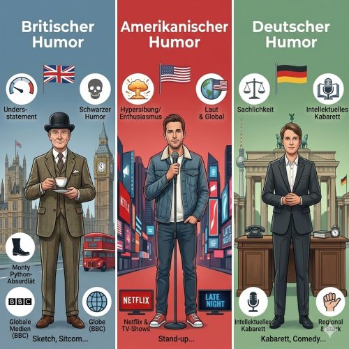 Internationaler Humor im Vergleich